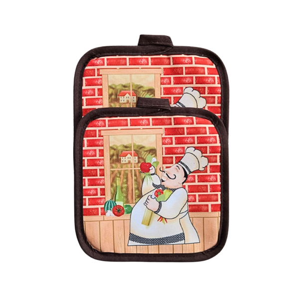 Комплект кухненски ръкохватки CHEF – 2 бр., 17/17 см -  модел 11295