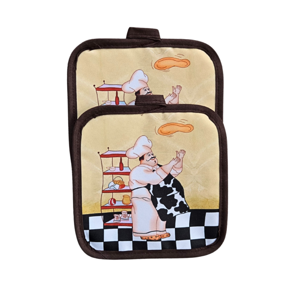 Комплект кухненски ръкохватки CHEF – 2 бр., 17/17 см -  модел 11295