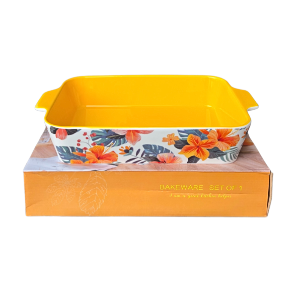 Керамичен съд Blossom 38,5 см с дръжки, термоустойчива керамика – модел 11293