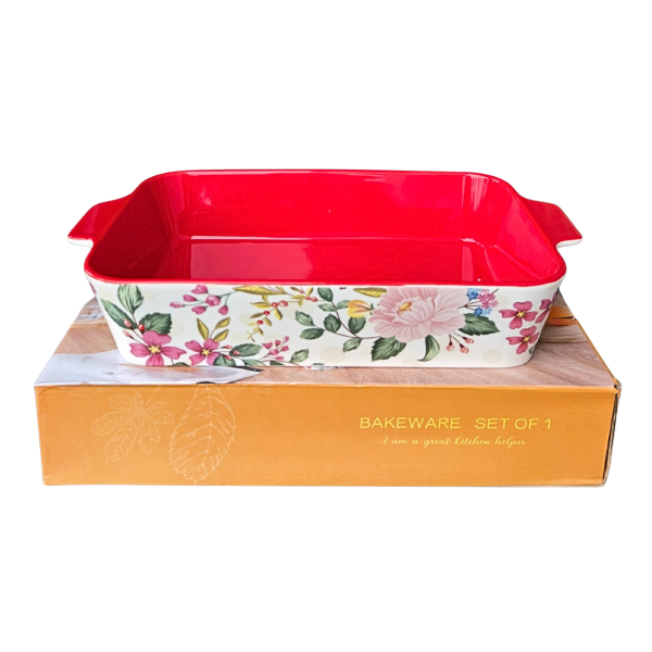 Керамичен съд Blossom 38,5 см с дръжки, термоустойчива керамика – модел 11294