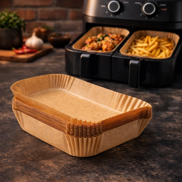 Хартиена форма за Еър Фрайър 22/14 см  50 бр. 11298