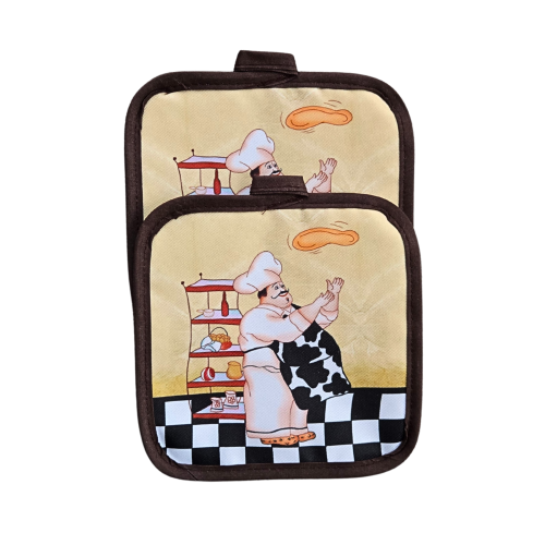 Комплект кухненски ръкохватки CHEF – 2 бр., 17/17 см -  модел 11295