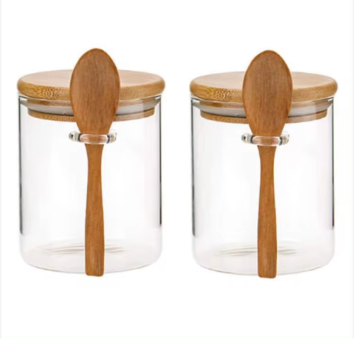 Буркани с лъжичка  2 х 1.100 л - модел 11301