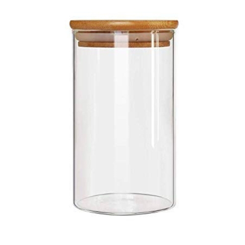 Буркани с бамбуков капак 3 х 0.750 л - модел 11303