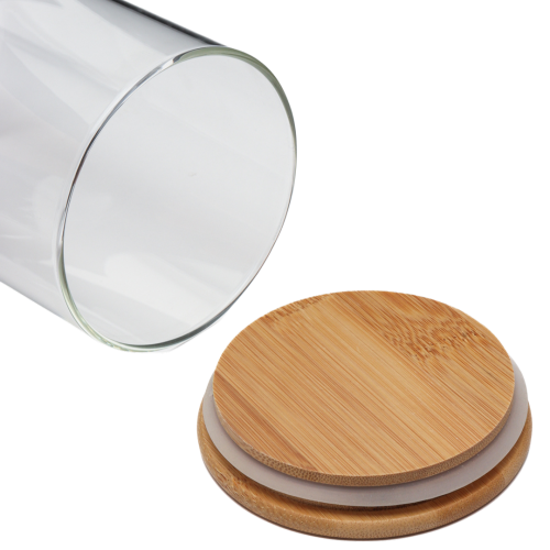 Буркани с бамбуков капак 3 х 0.950 л - модел 11304