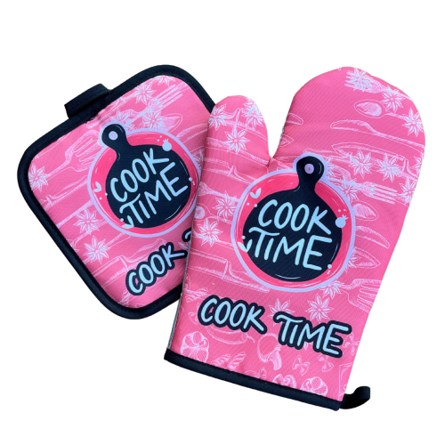 Комплект ръкавица с ръкохватка COOK TIME 10855